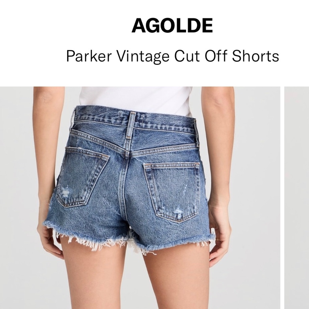 Agolde Parker Jean Shorts | size 27 | Never Worn